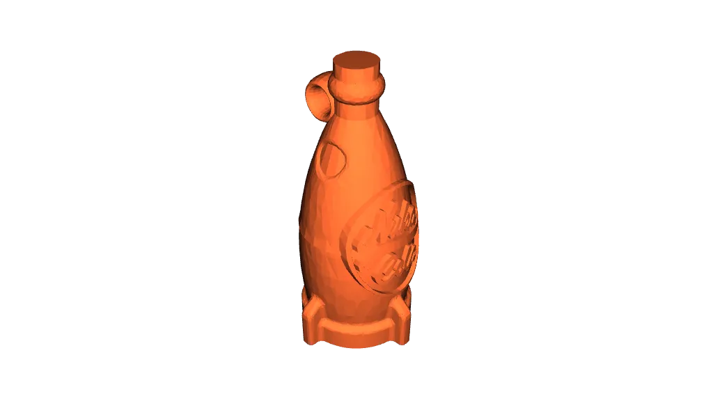 fallout nuka cola keychain by Analog3d | Download free STL model ...