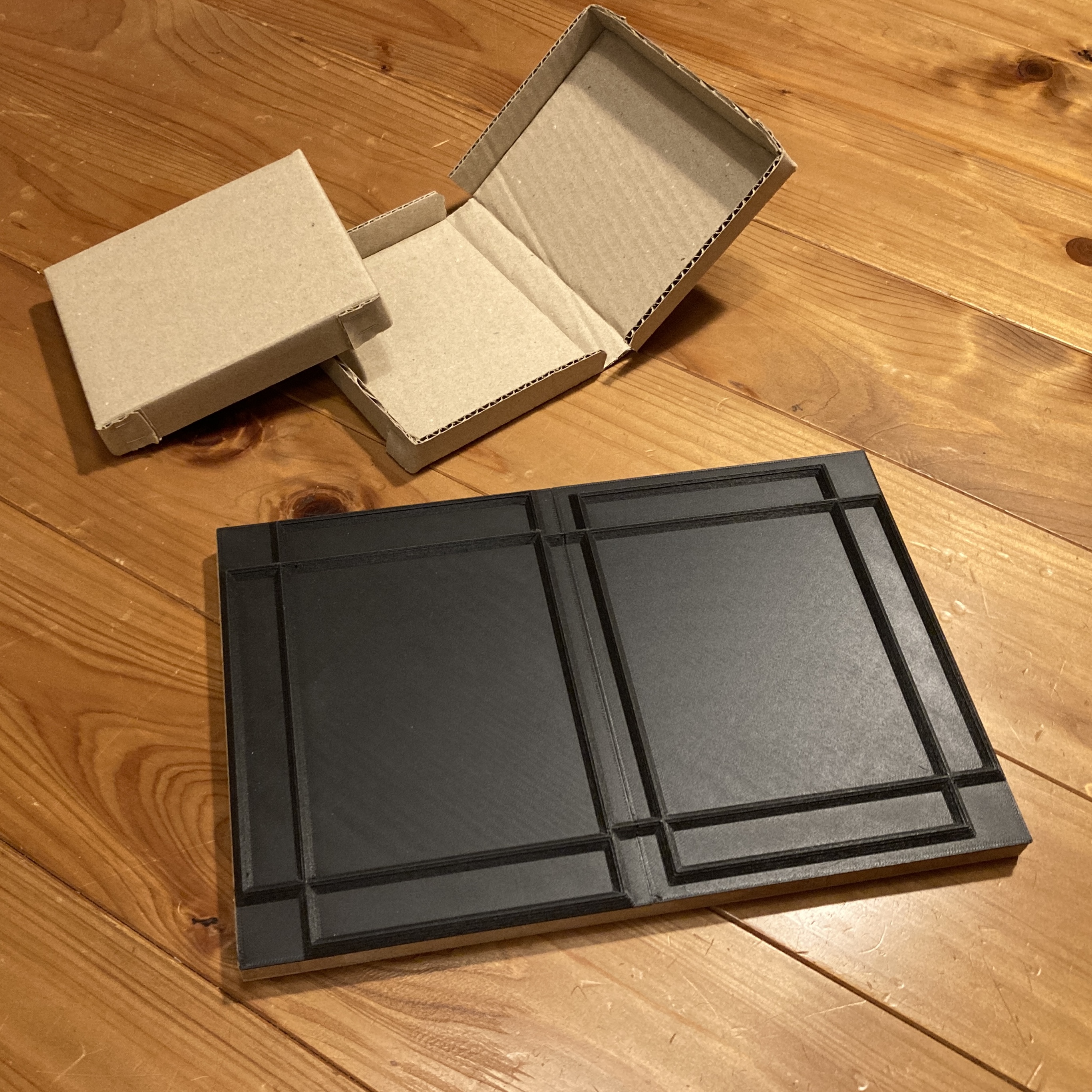 Press Mold for Making Small Cardboard Box