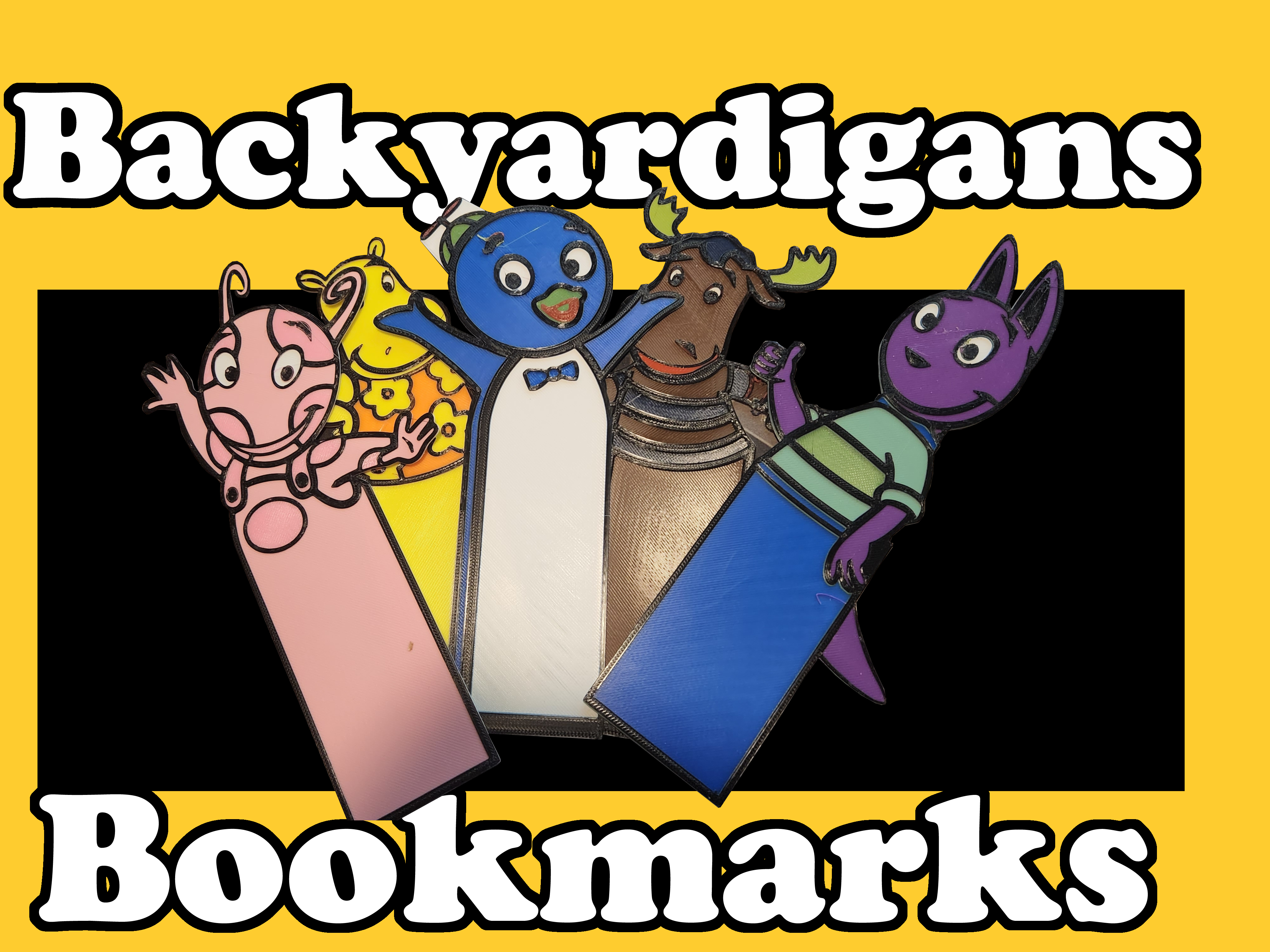 Backyardigans Bookmarks