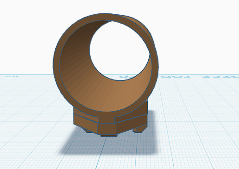 Nerf 1 inch (25mm) flashlight holder — miniatura 2