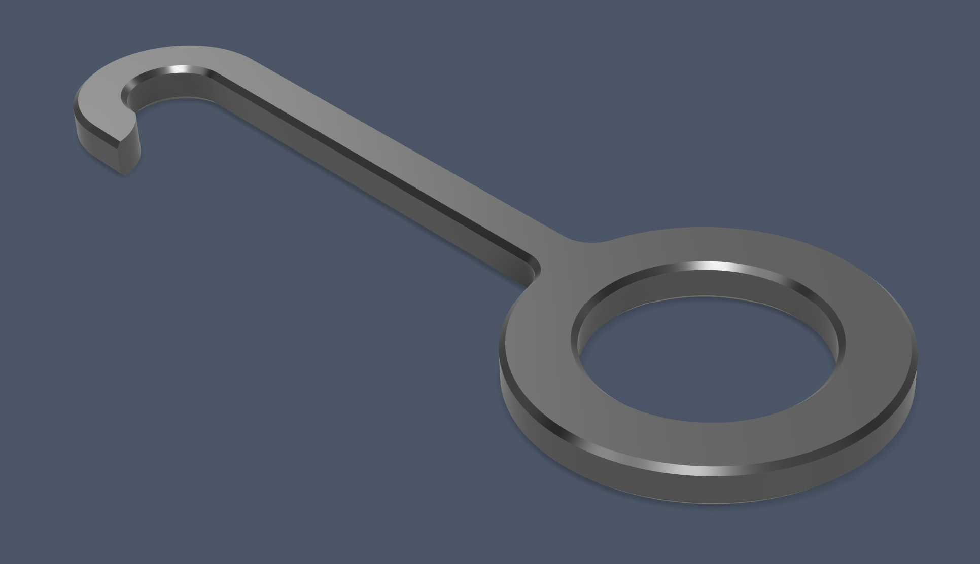 Shower drain key