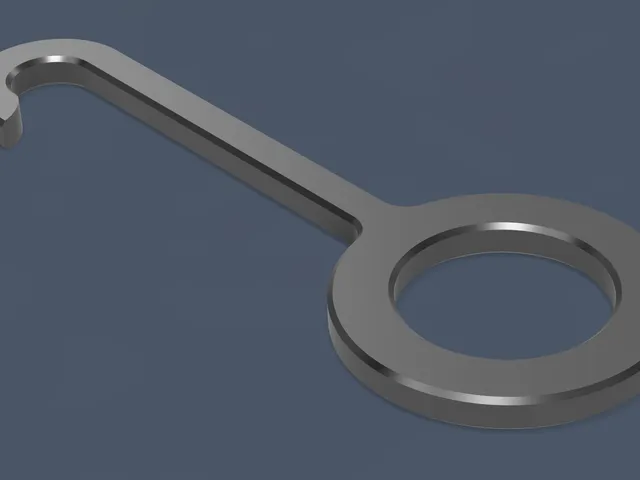 Shower drain key