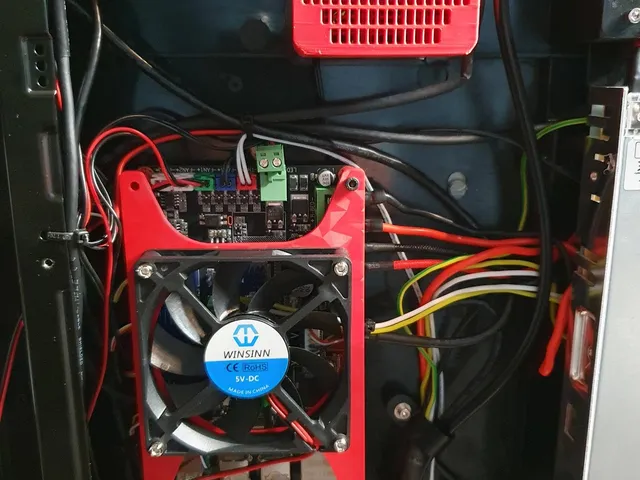 QIDI Q1 Pro Motherboard Fan Plate
