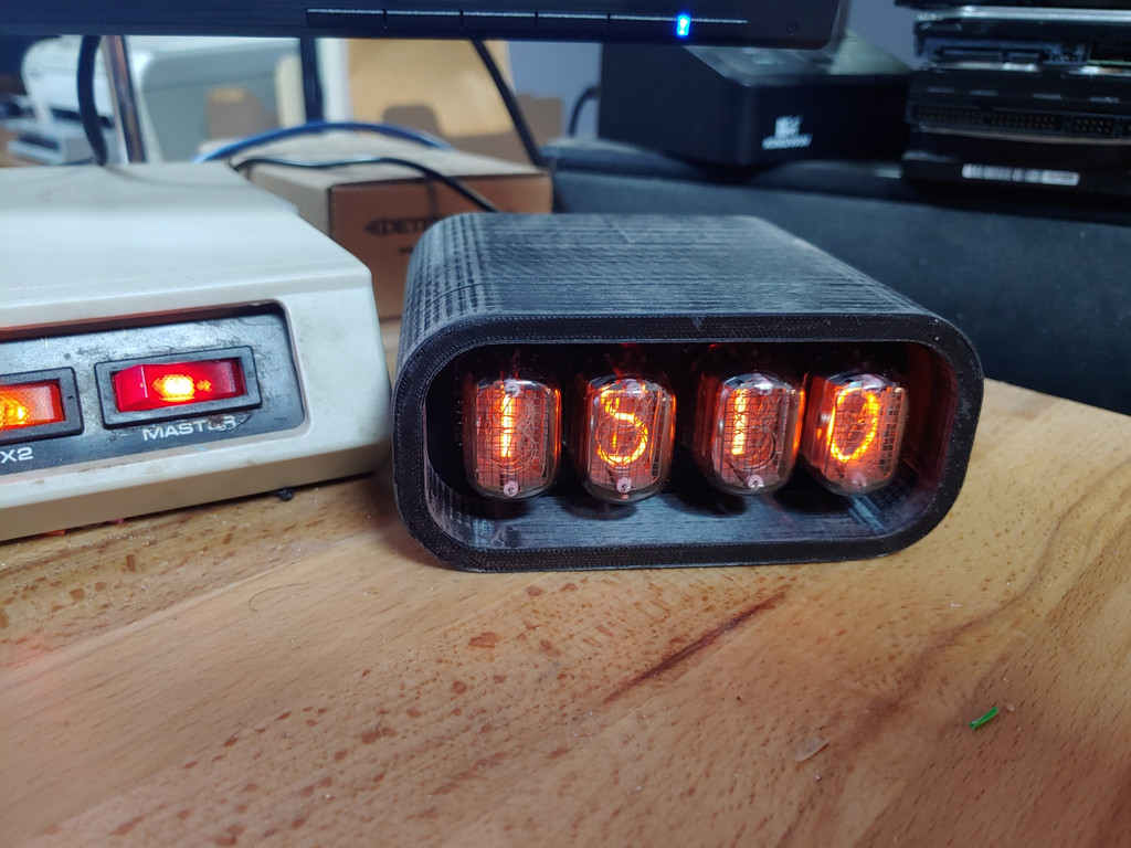Miniatura 2 do modelo 3D IN-12 Nixie Clock
