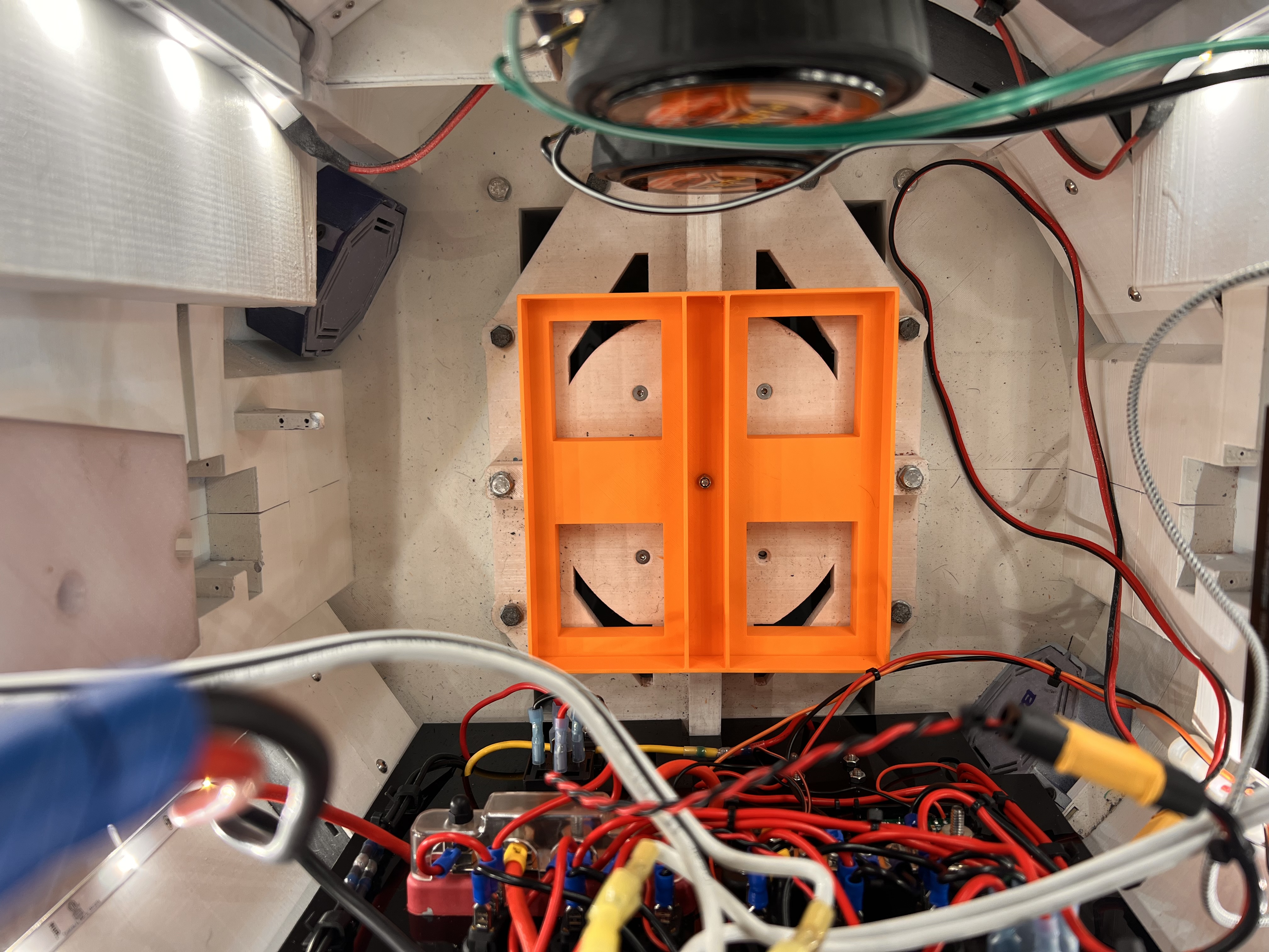 AGM Battery Tray for MrBaddeley MKIII Astromech