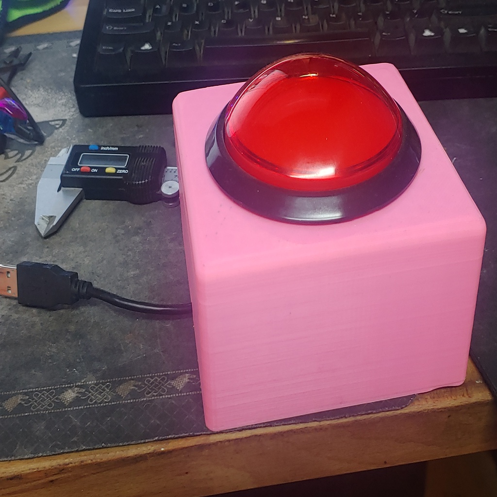 Pop'n'music single button mount