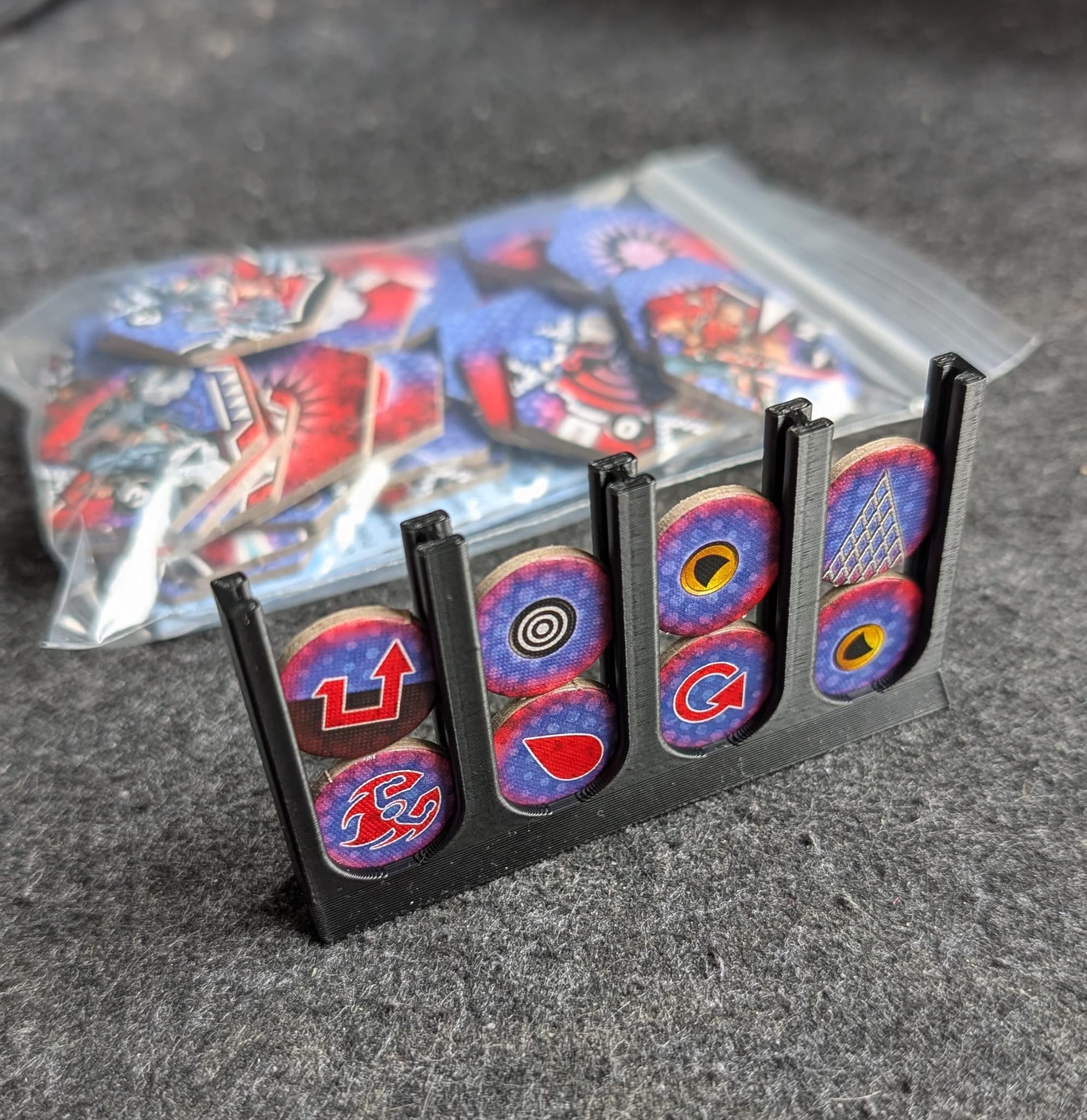 Neuroshima Hex Partisans simple traps holder