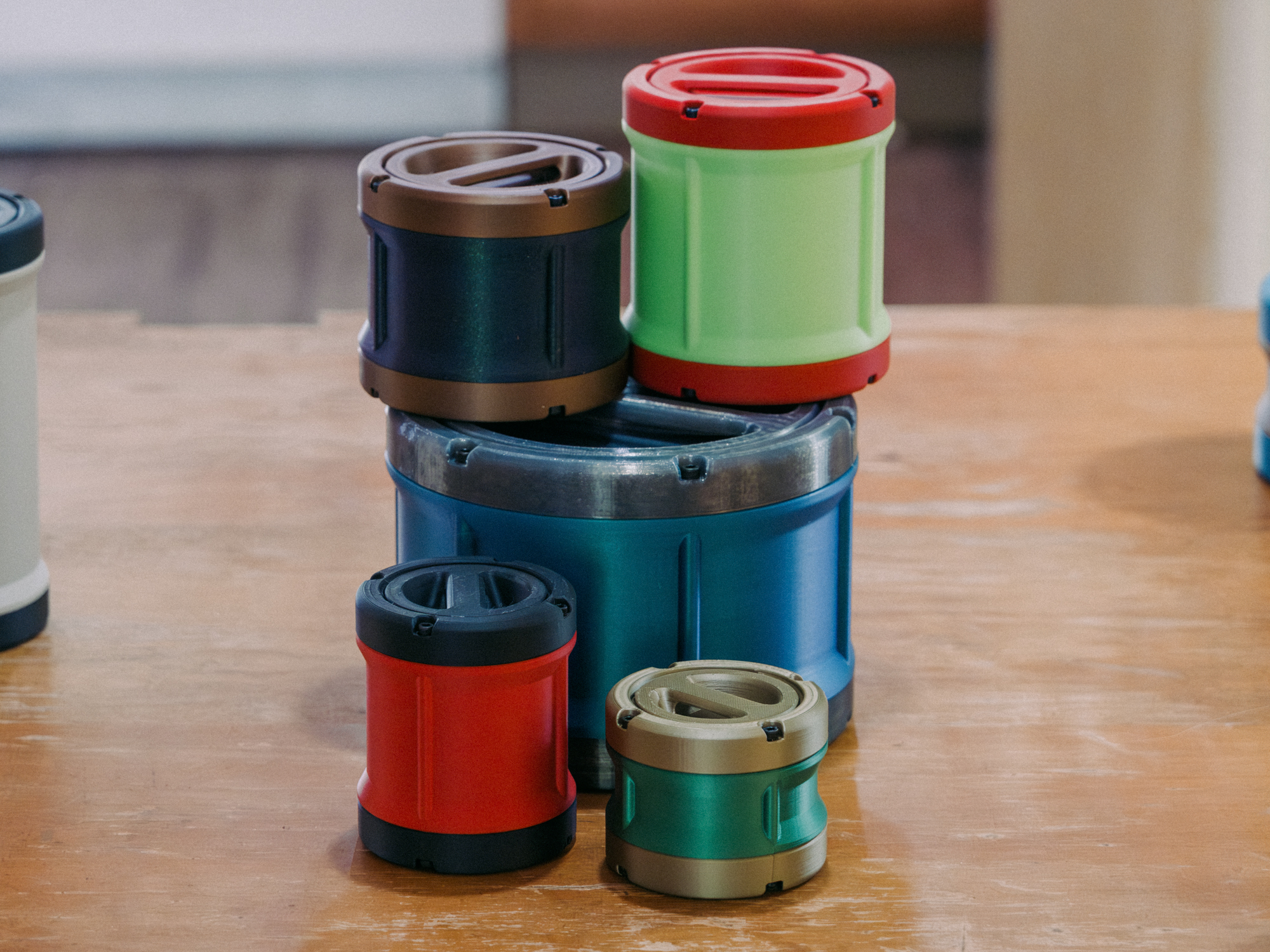 Miniatura 3 do modelo 3D Mini Canisters