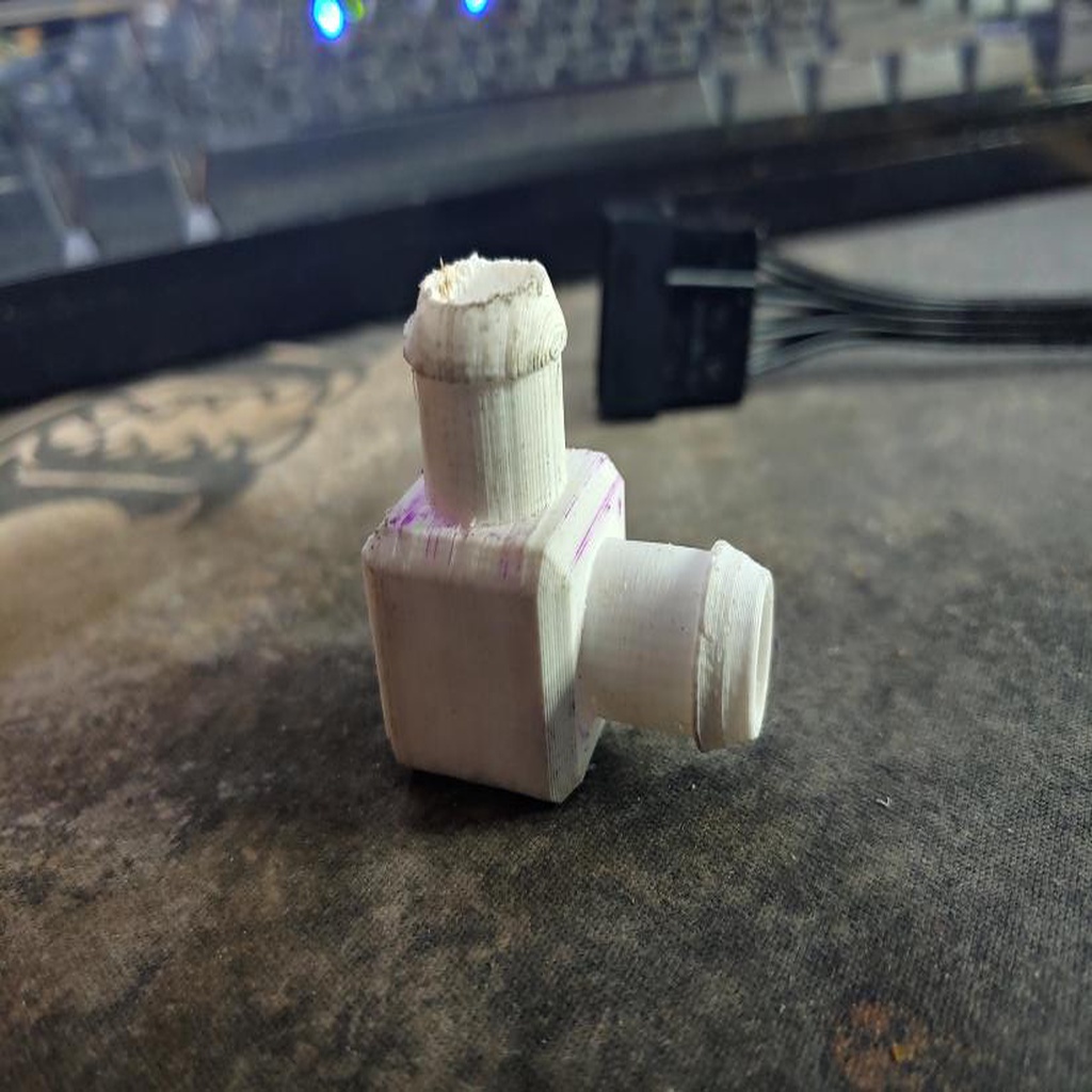 90 Degree Elbow Fitting for Watercooling Barbed