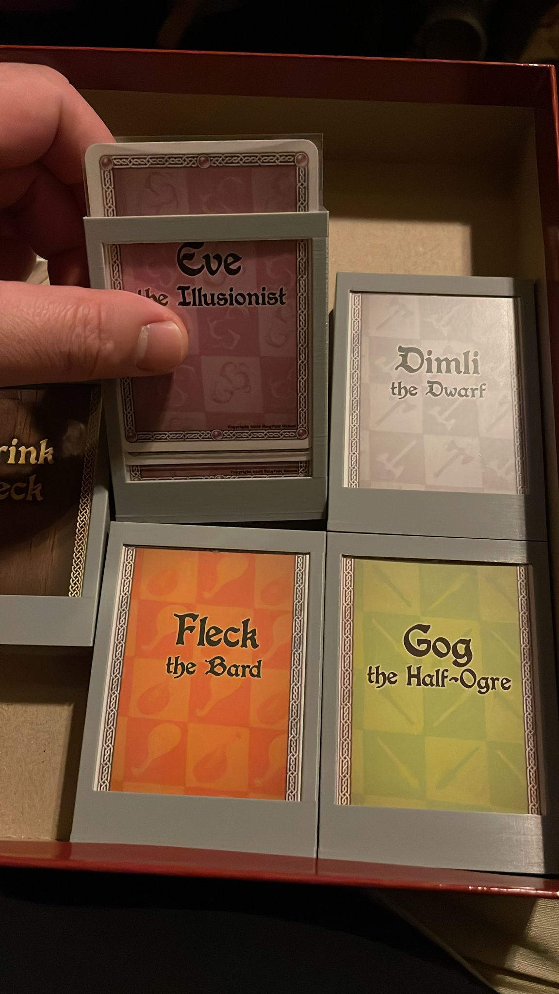 Red Dragon Inn Character Deck Box