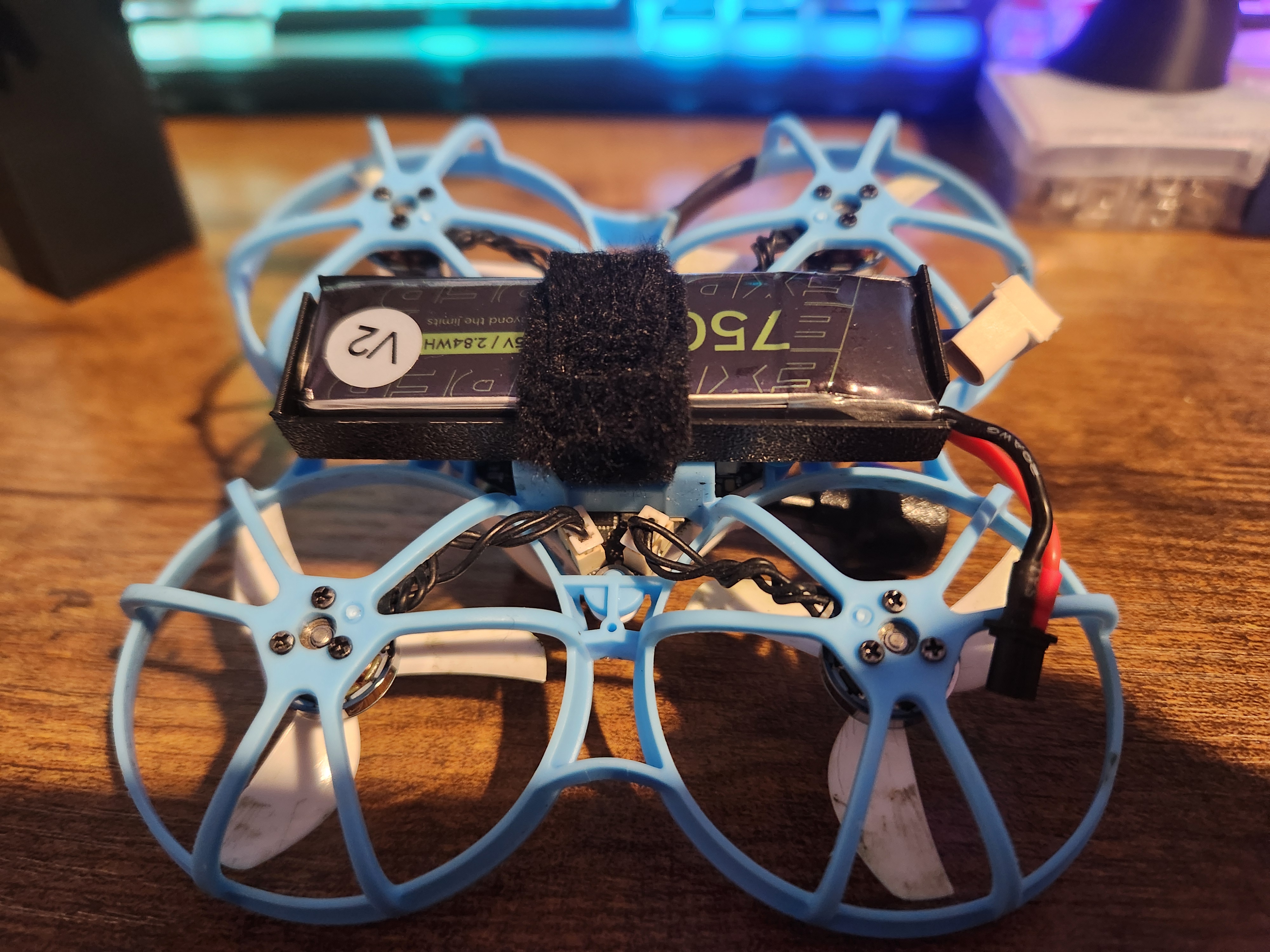 Meteor75 Pro Clip on battery sled