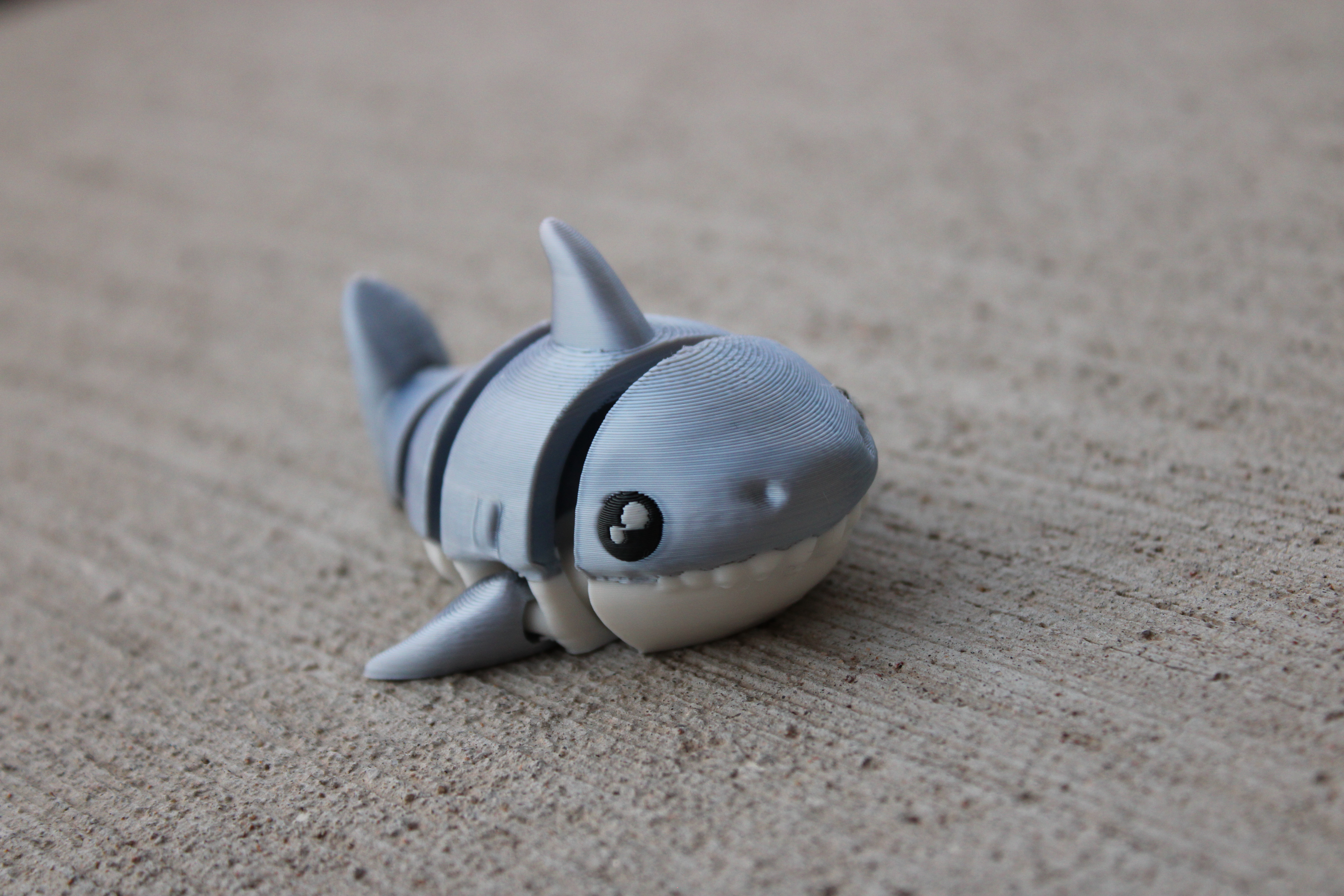 Articulated Great White Shark