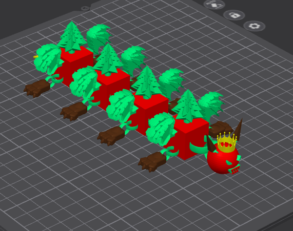 Flexi king dragon 3D model