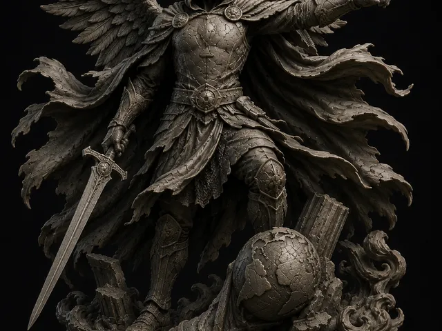 Ángel Guerrero – Estatua Épica