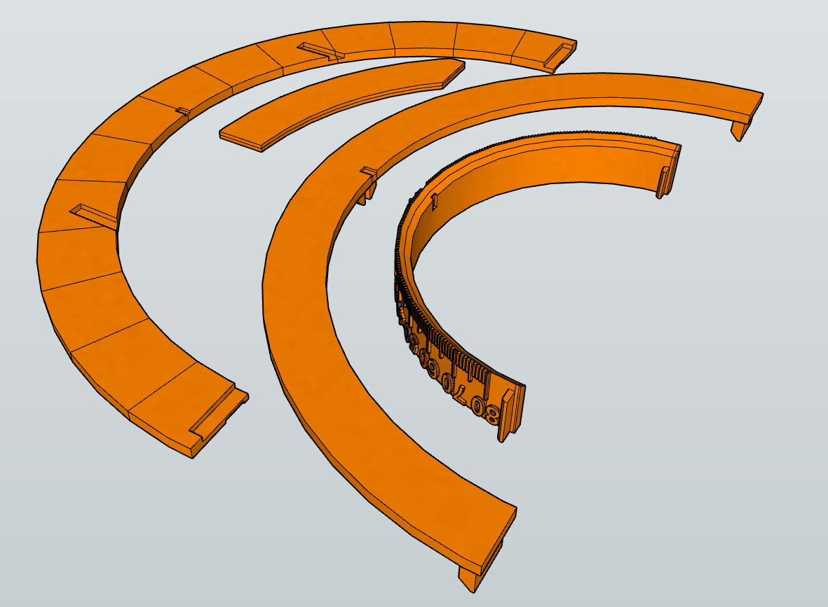 "Pro Sect" Bowling Ball Quarter Scale Layout Tool by 3DBowler