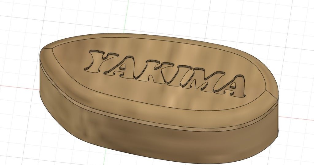 Yakima End Caps Left &amp; Right GCode &amp; STL Files by tdsewell | Download free STL model ...