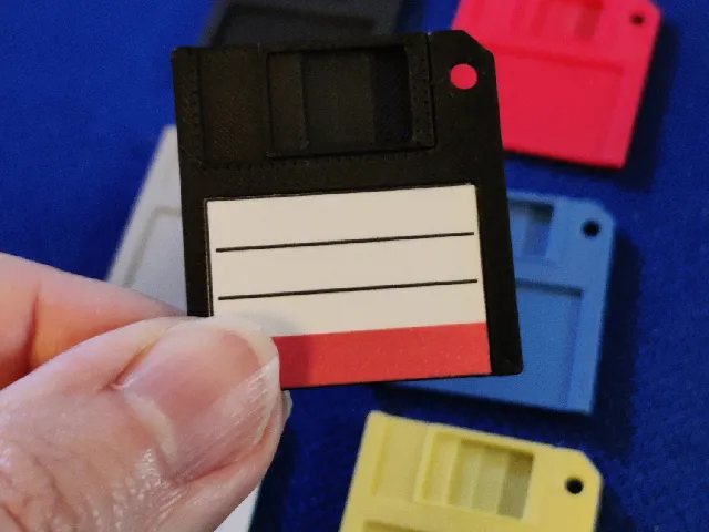 Floppydisk Filament Sample