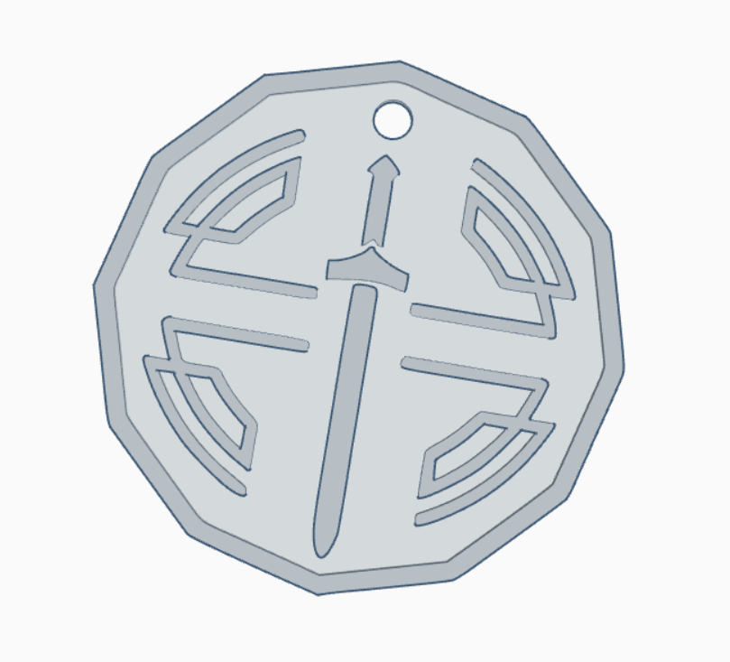 Wintersteel Icon Keychain