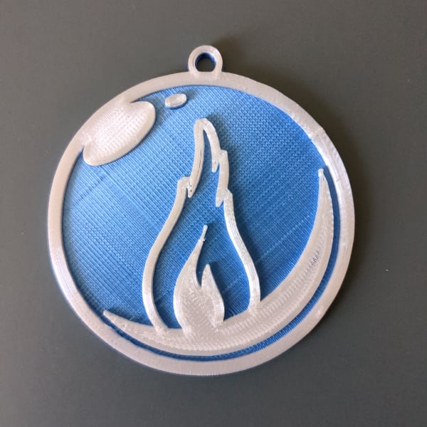 Suriel's Marble Keychain (Waybound Icon)