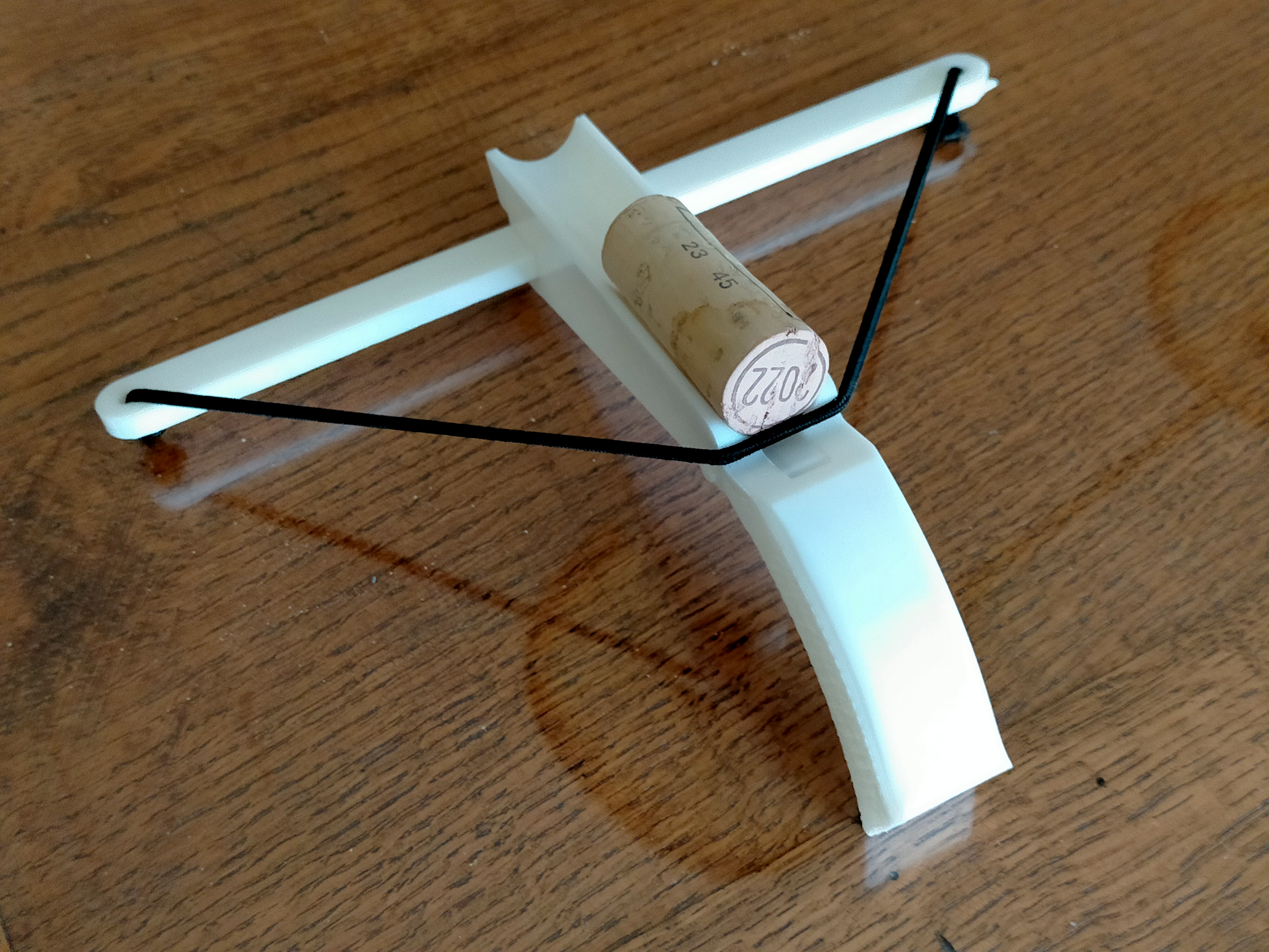 Arbalete à bouchons - Cork crossbow
