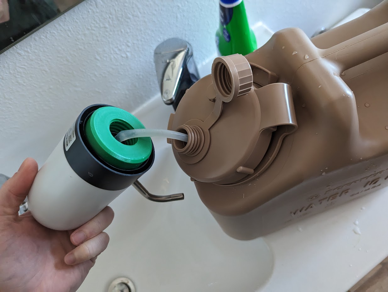 Scepter water jug pump adapter by Tsaro Download free STL model