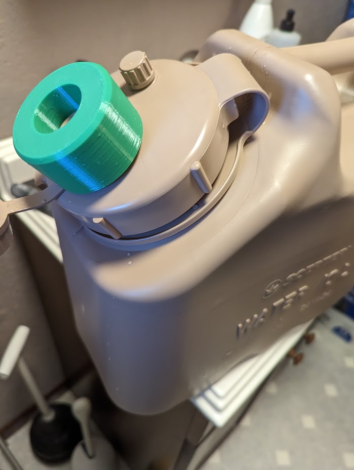 Scepter water jug pump adapter by Tsaro Download free STL model