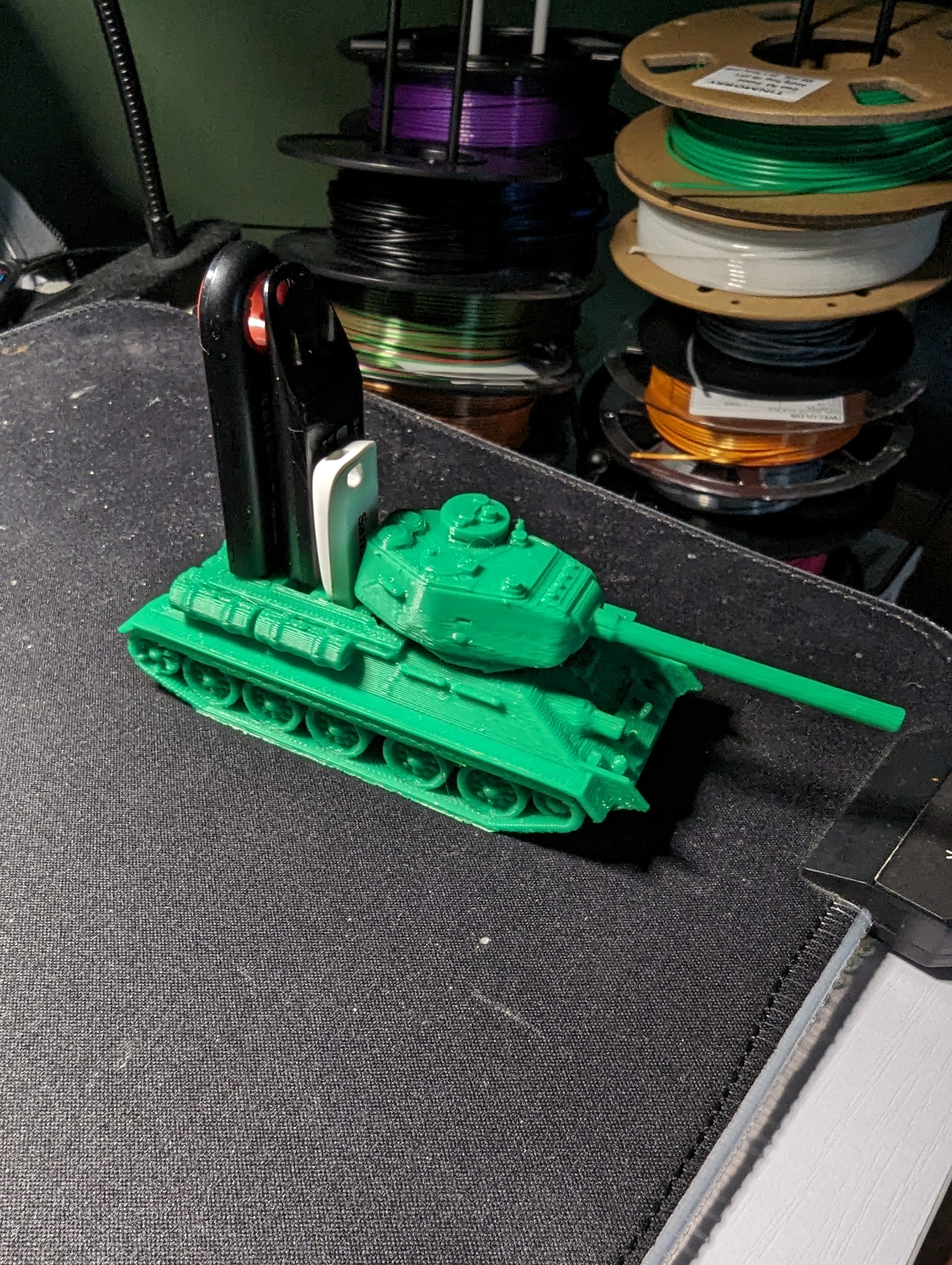T34-85 tank USB holder