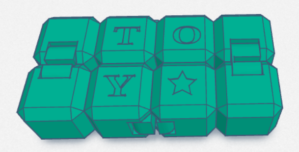 Infinity cube (print in place)