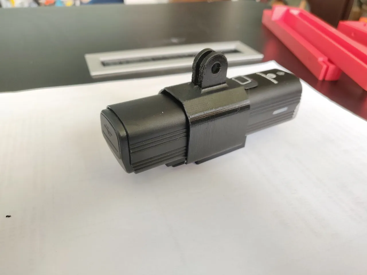 Offbondage bicycle light GOPro mount by Mighty_Mouse | Download free ...