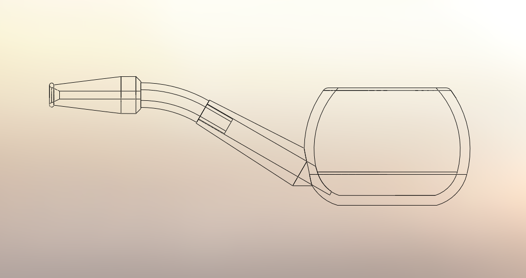 Design for a pipe in two pieces - UPDATED AGAIN