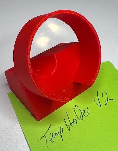 Miniatura 2 do modelo 3D Humidity Temperature Sensor Stand Holder