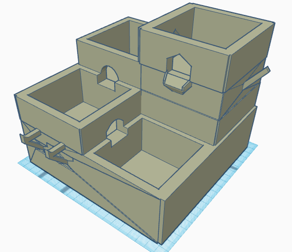 Quad planter