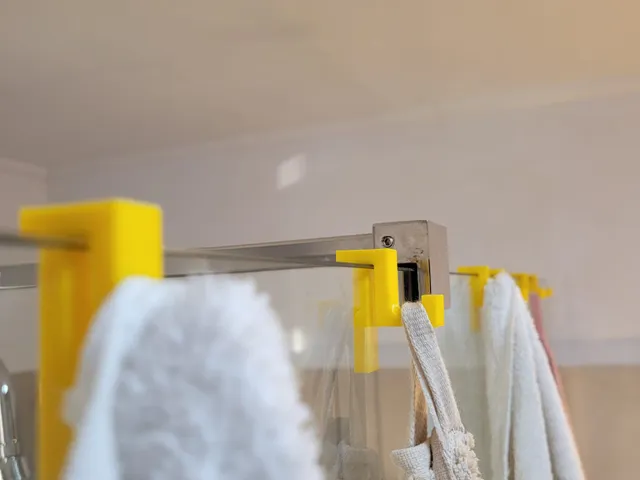 Simple towel hook