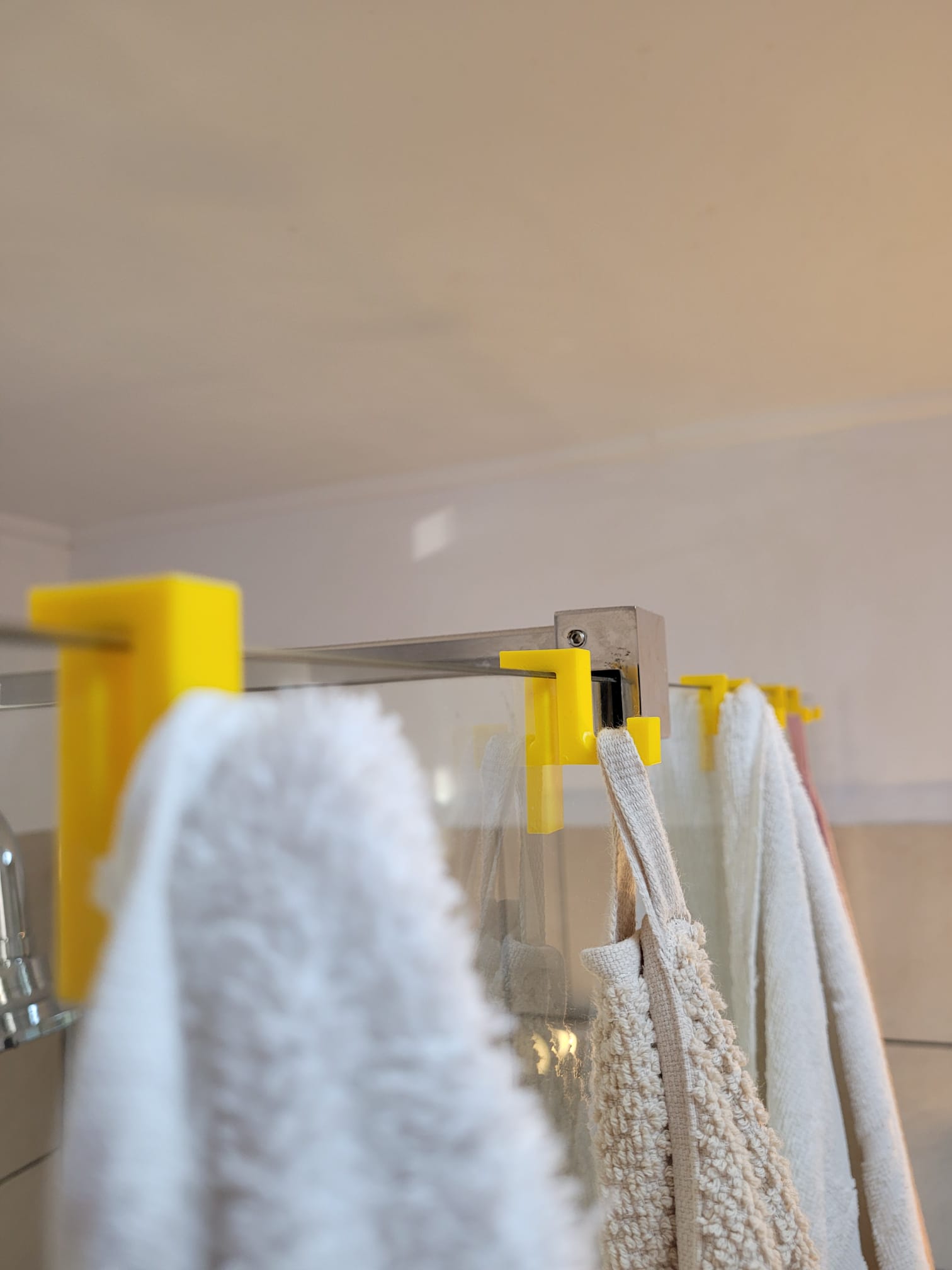 Simple towel hook