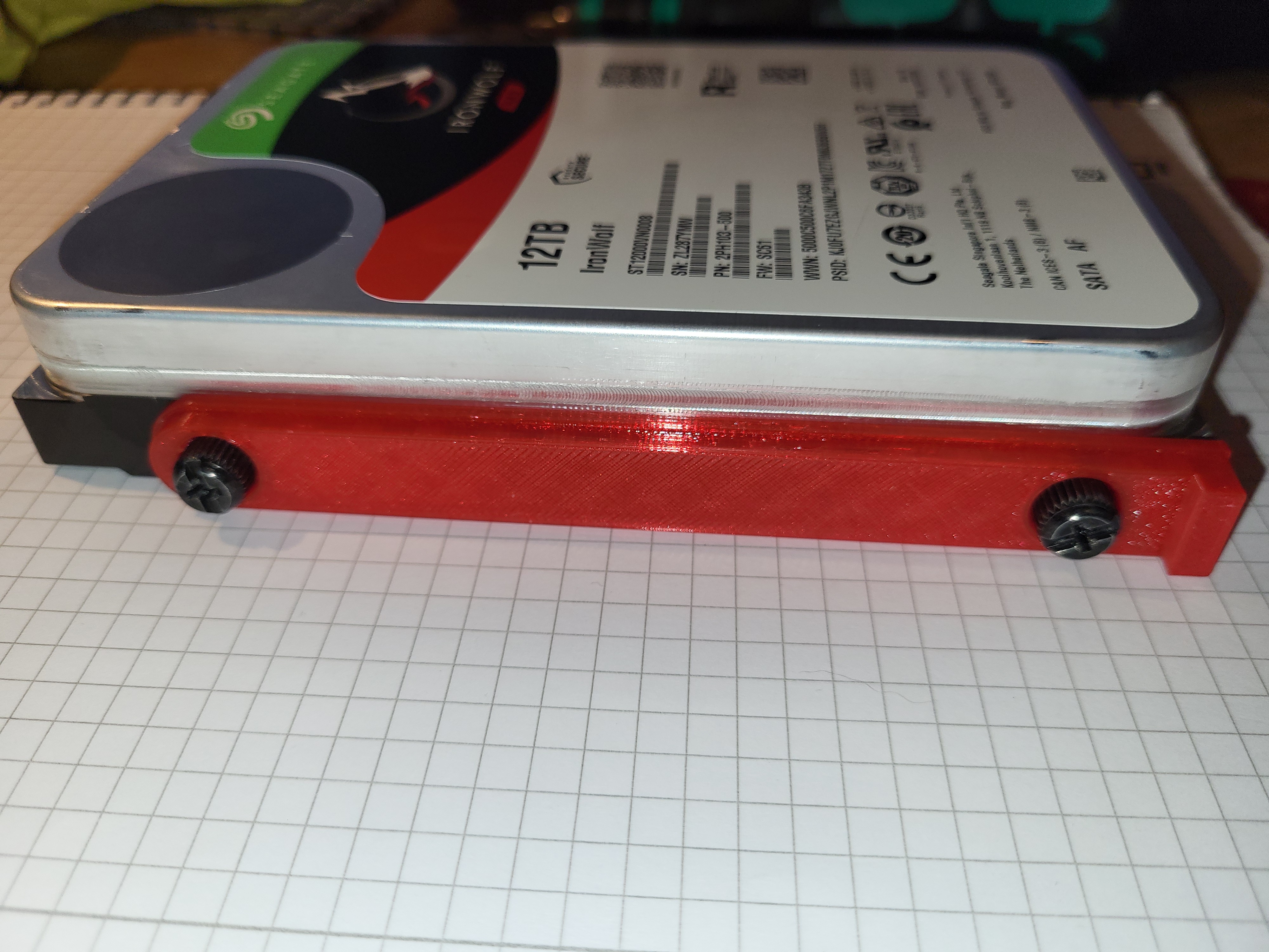 BeQuiet! Silent Base 600 HDD Rubber rails