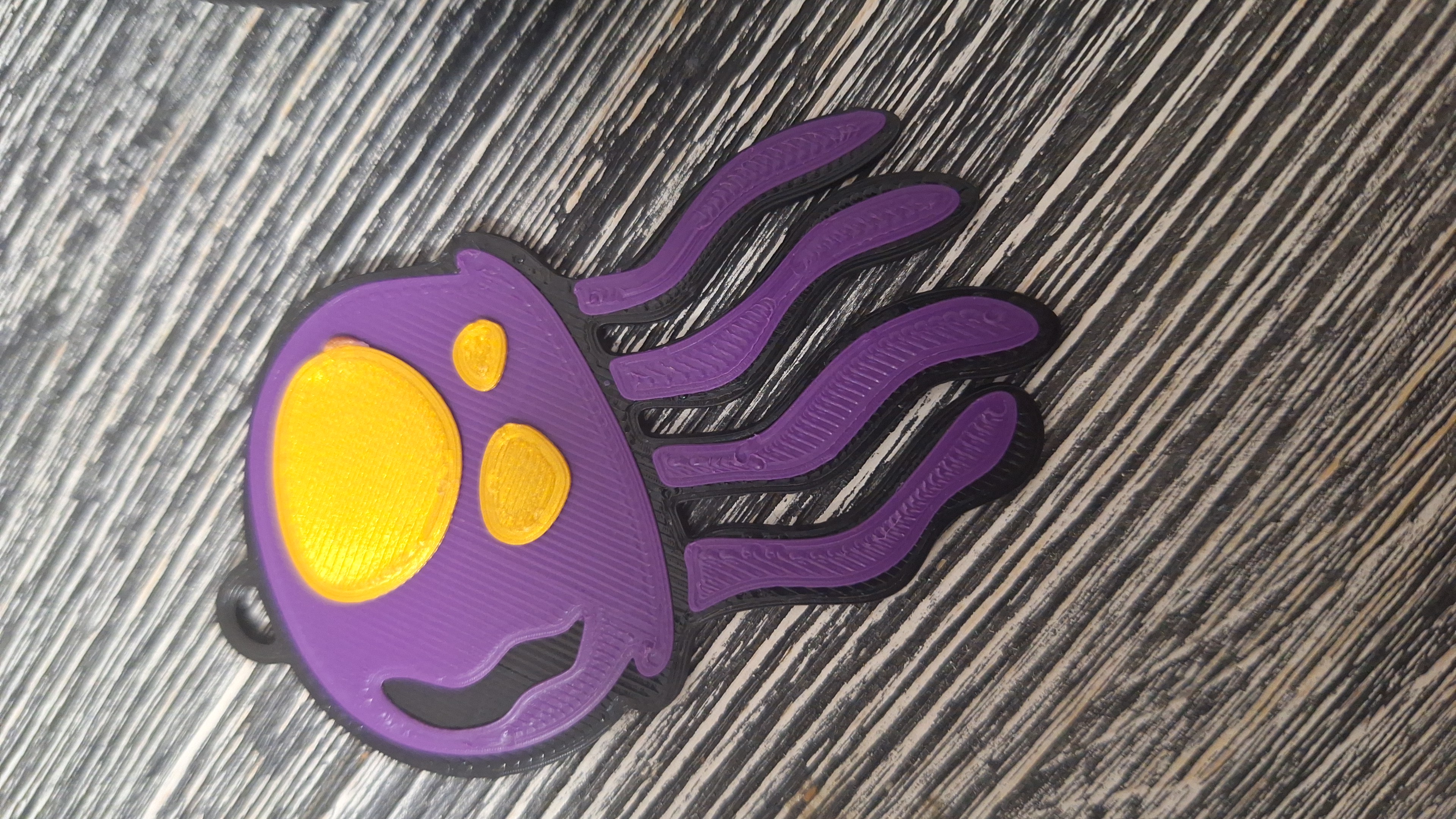 2D spongebob jellyfish multicolor