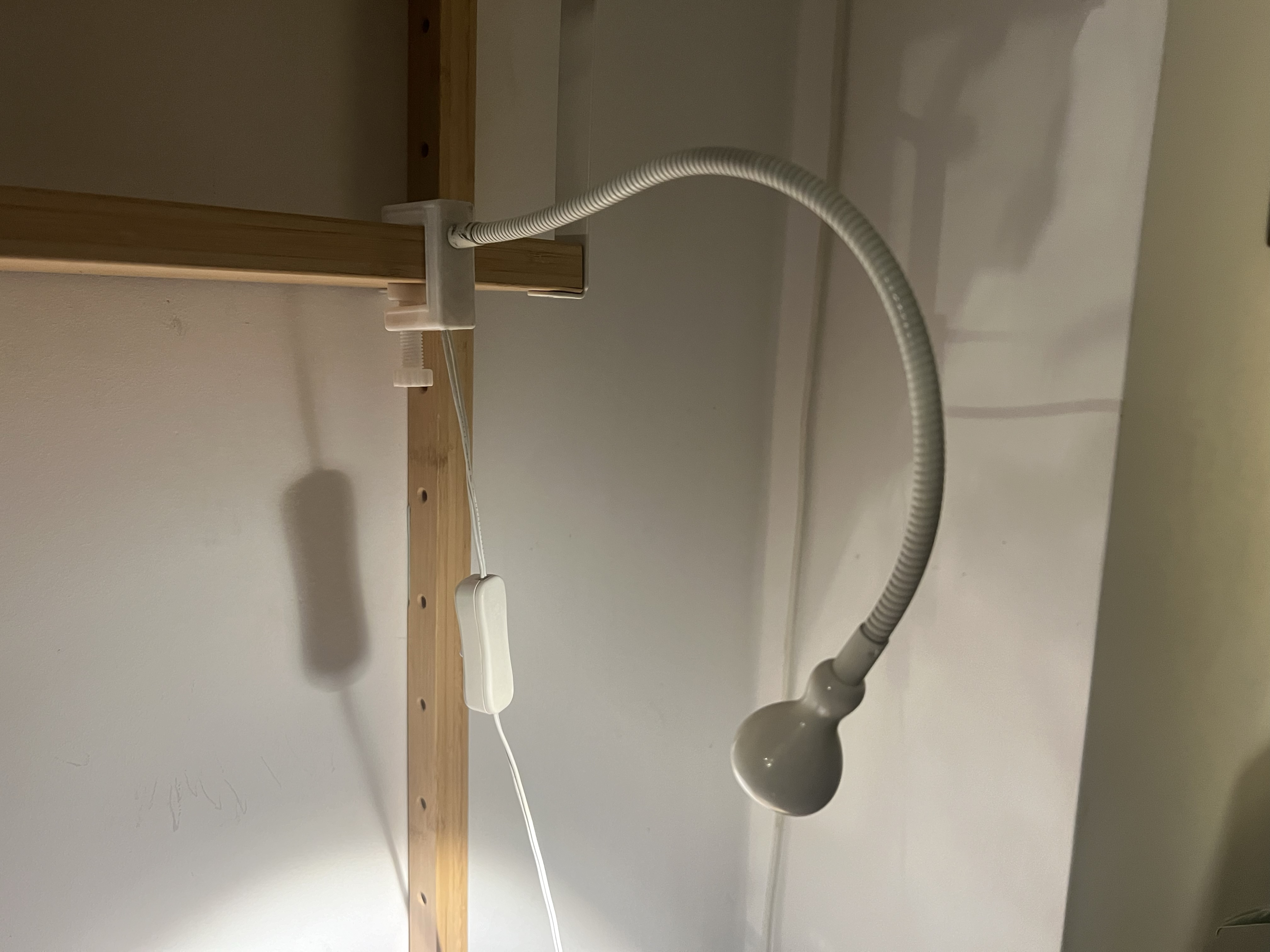 IKEA lamp clamp