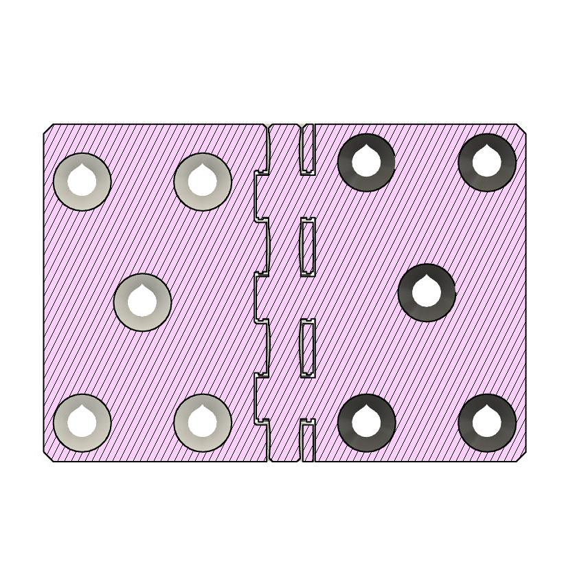 Miniatura 6 do modelo 3D Stable Hinge !upright printable!