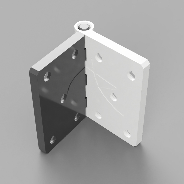 Miniatura 2 do modelo 3D Stable Hinge !upright printable!
