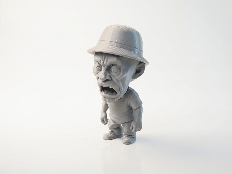 Surprised Man Character Figurine 3D Printable