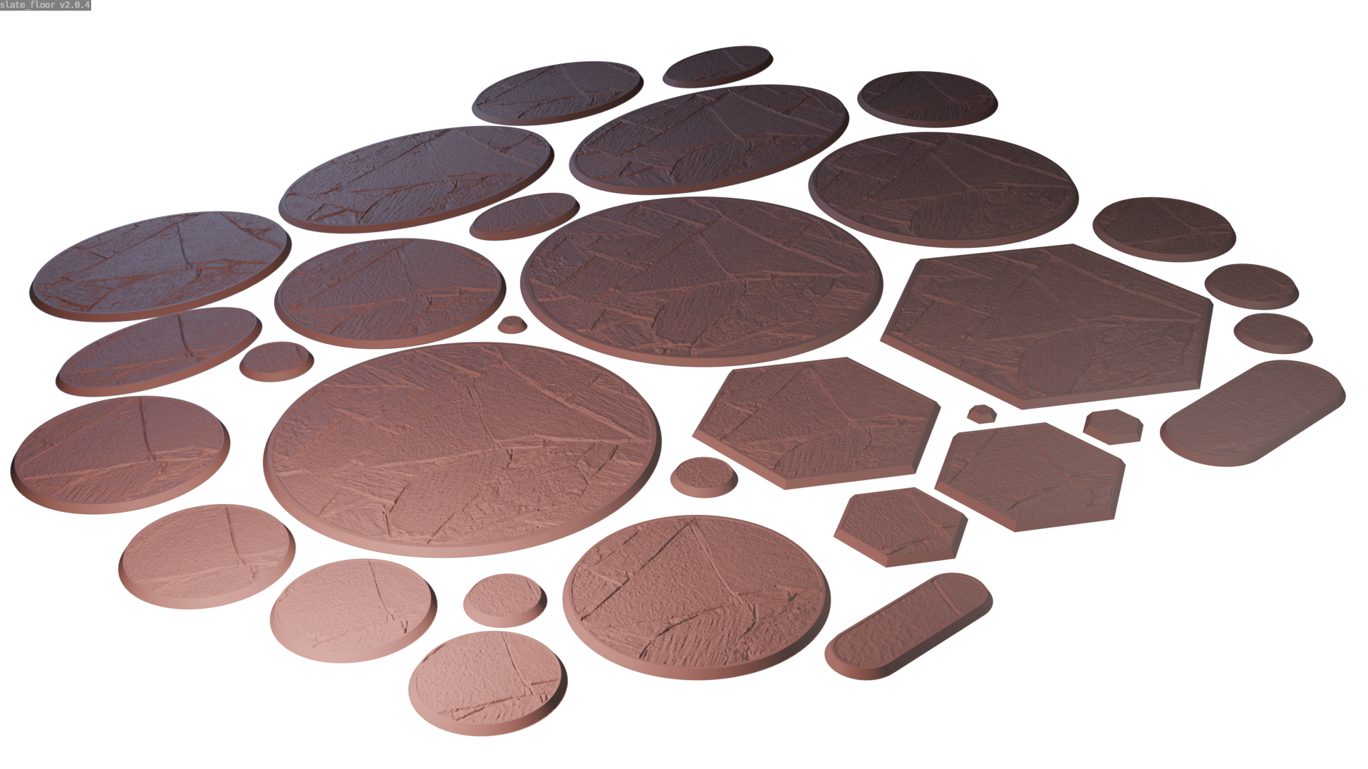 Slate Floor Miniature Bases