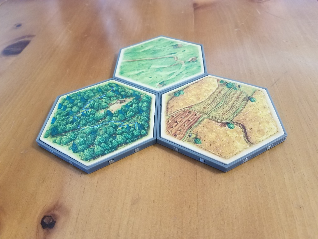Settlers of Catan Magnetic Hex Shell