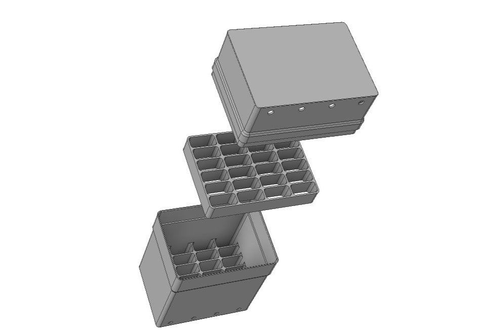 Straight Razor Storage Box by rogerquin Download free STL model