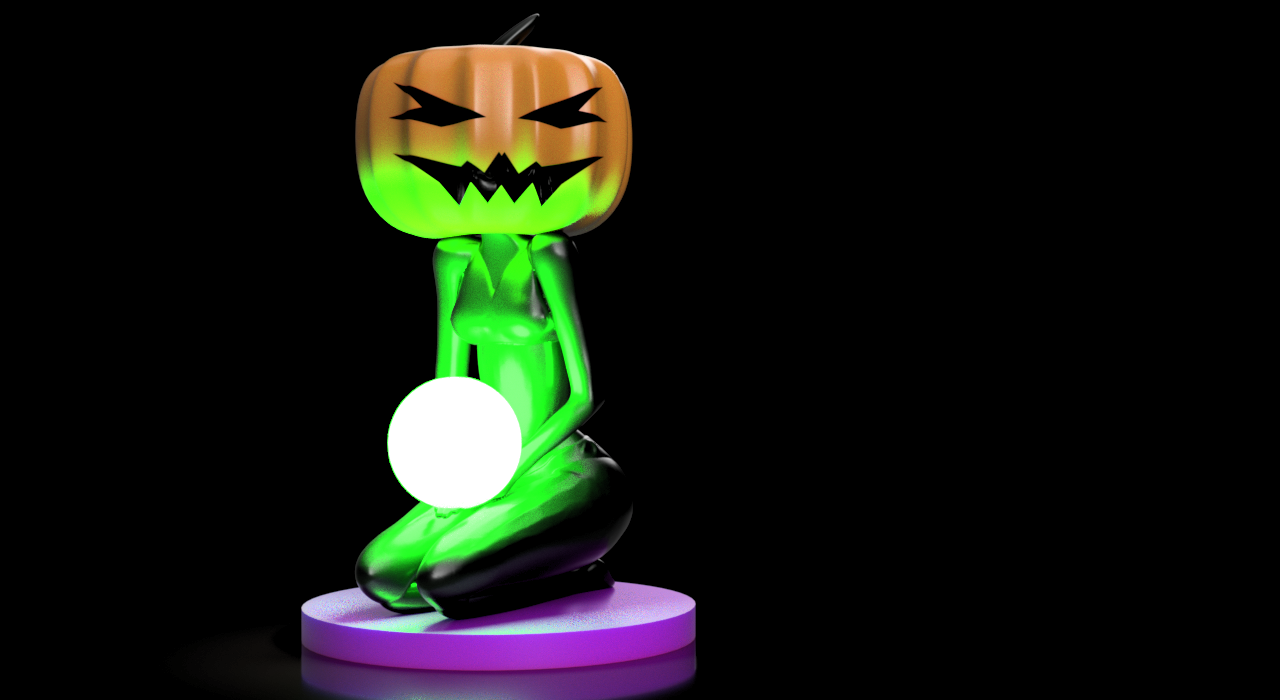 la bruja de la calabaza