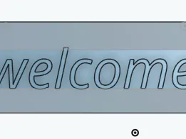 welcome poster