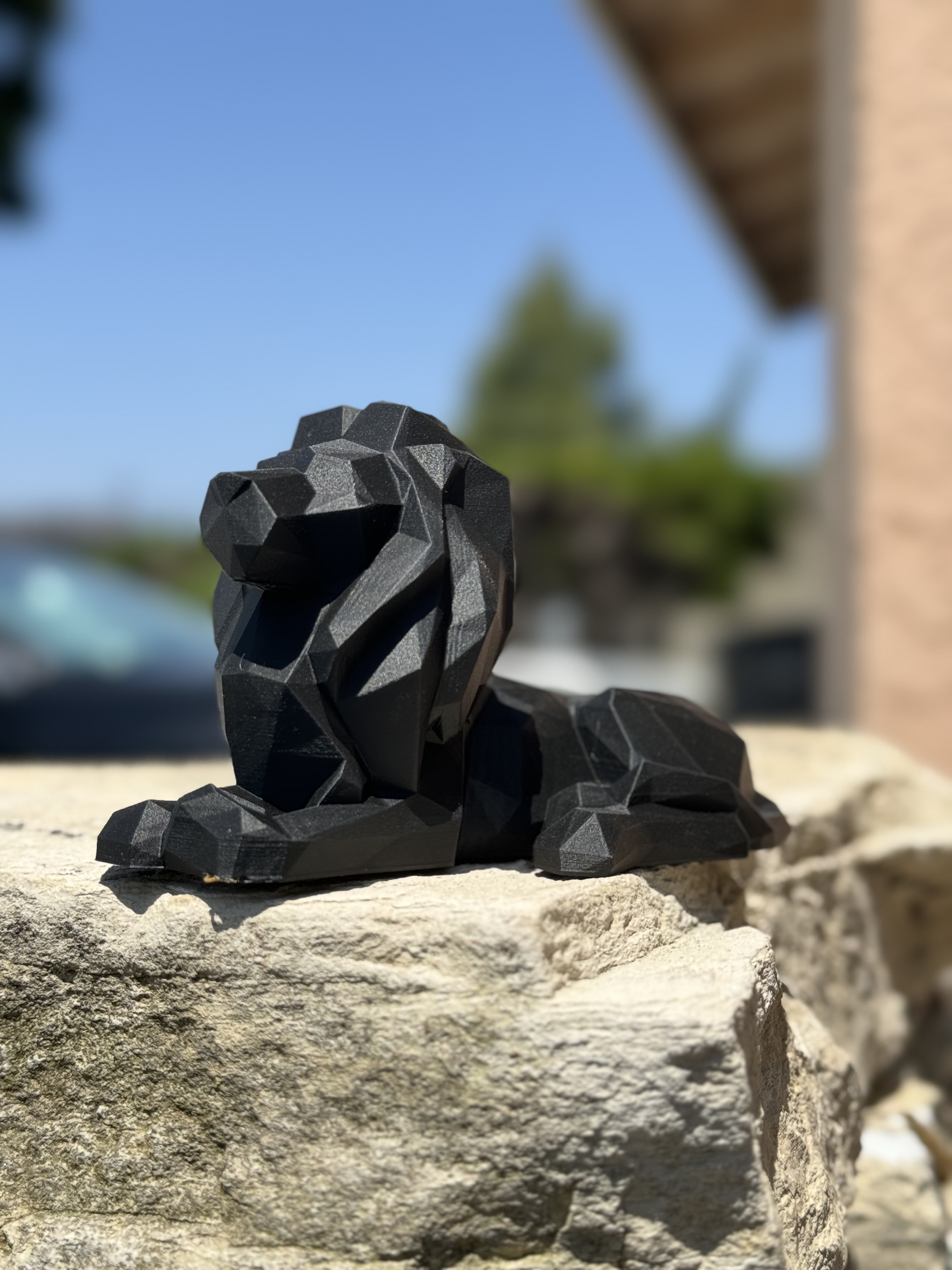 Low-Poly Lion