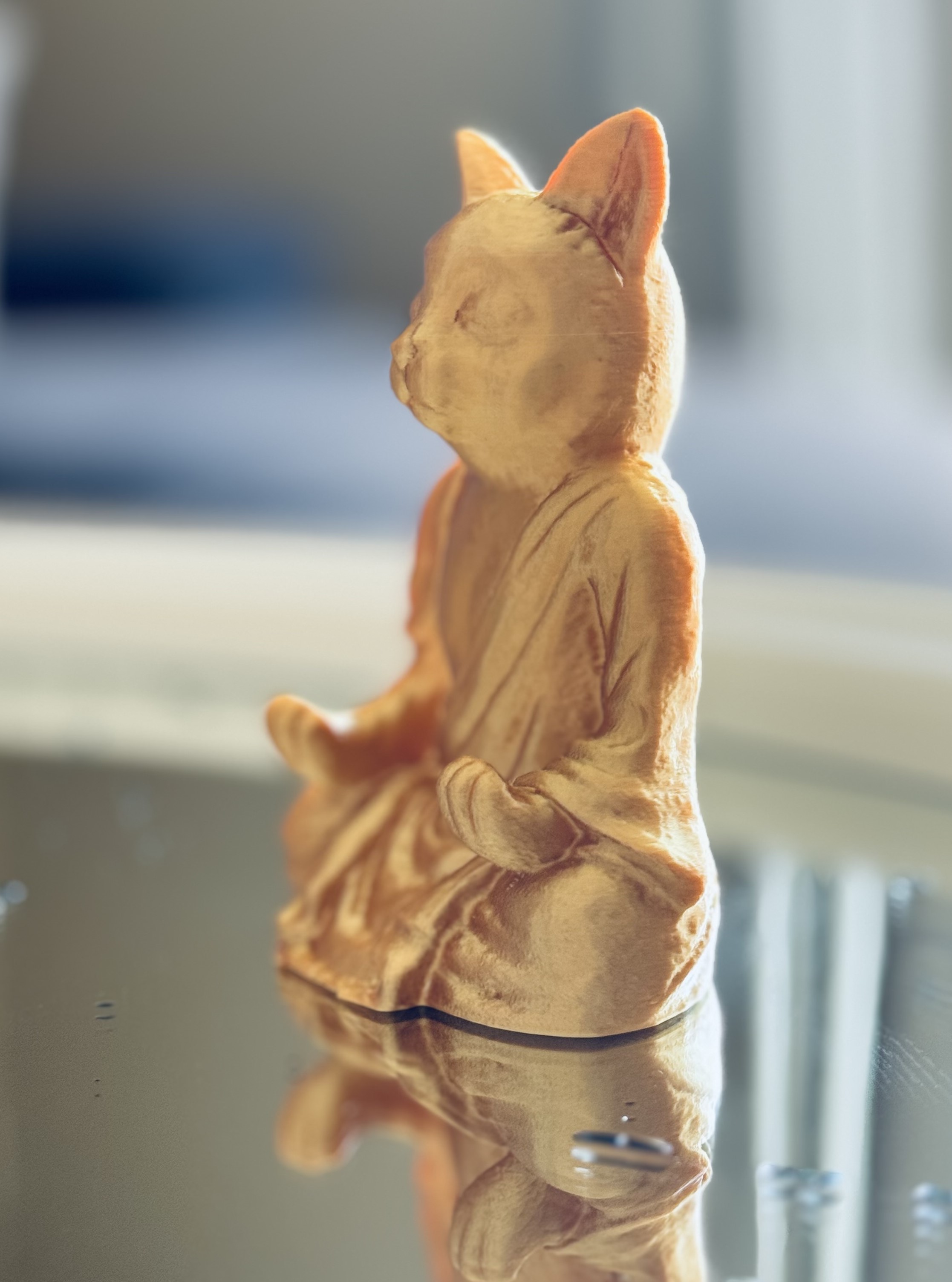 Miniatura 3 do modelo 3D Cat/Kitten Monk