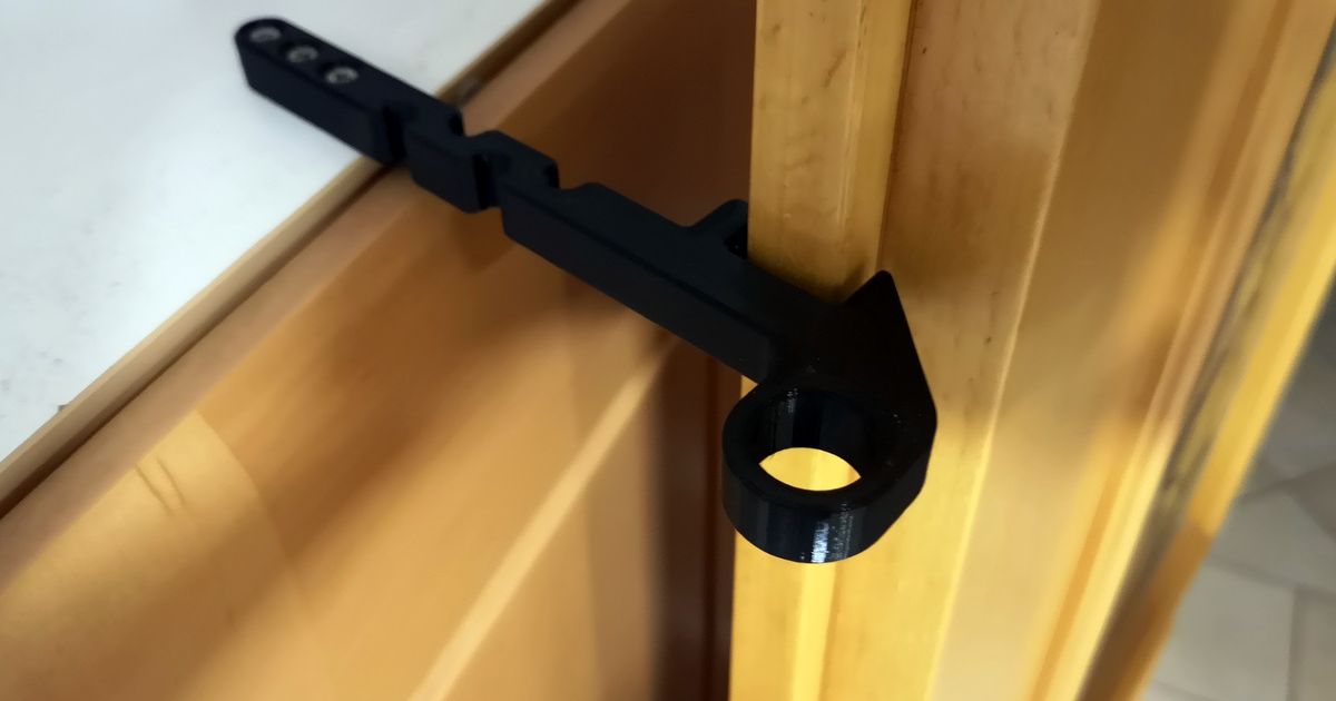 Auto Door Holder by pinplate Download free STL model