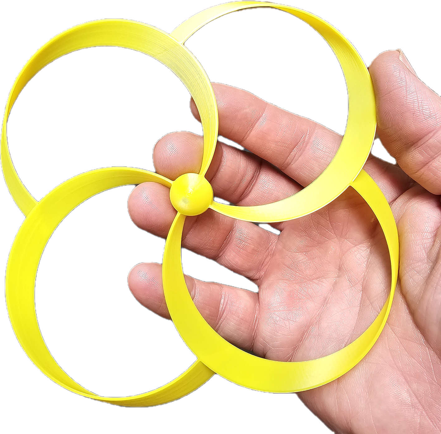 Toroidal propeller for Way Over-Engineered Pullcopter