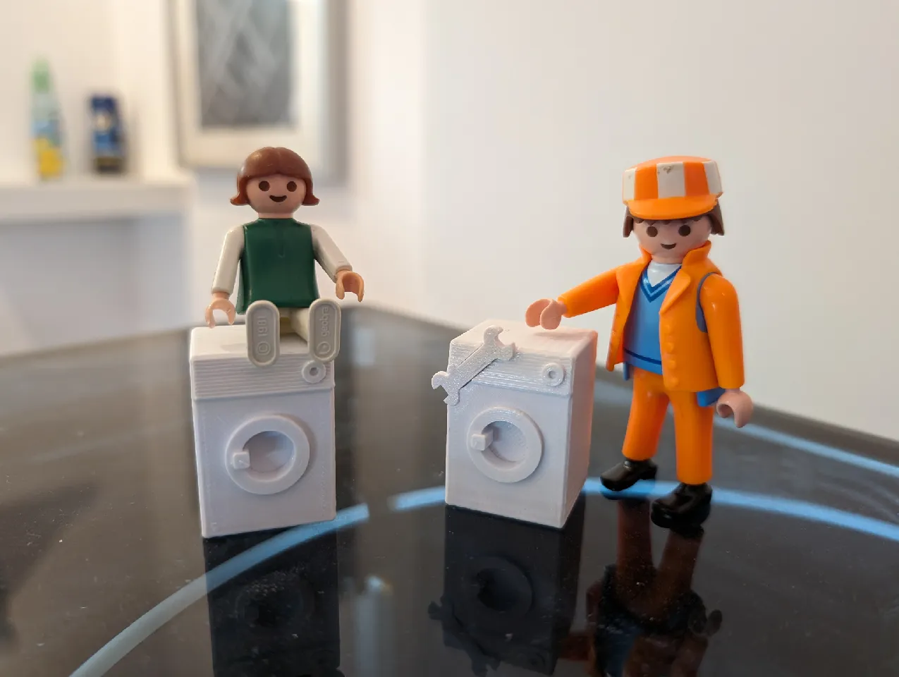 Washing Machine Playmobil Scale by JoerT Download free STL